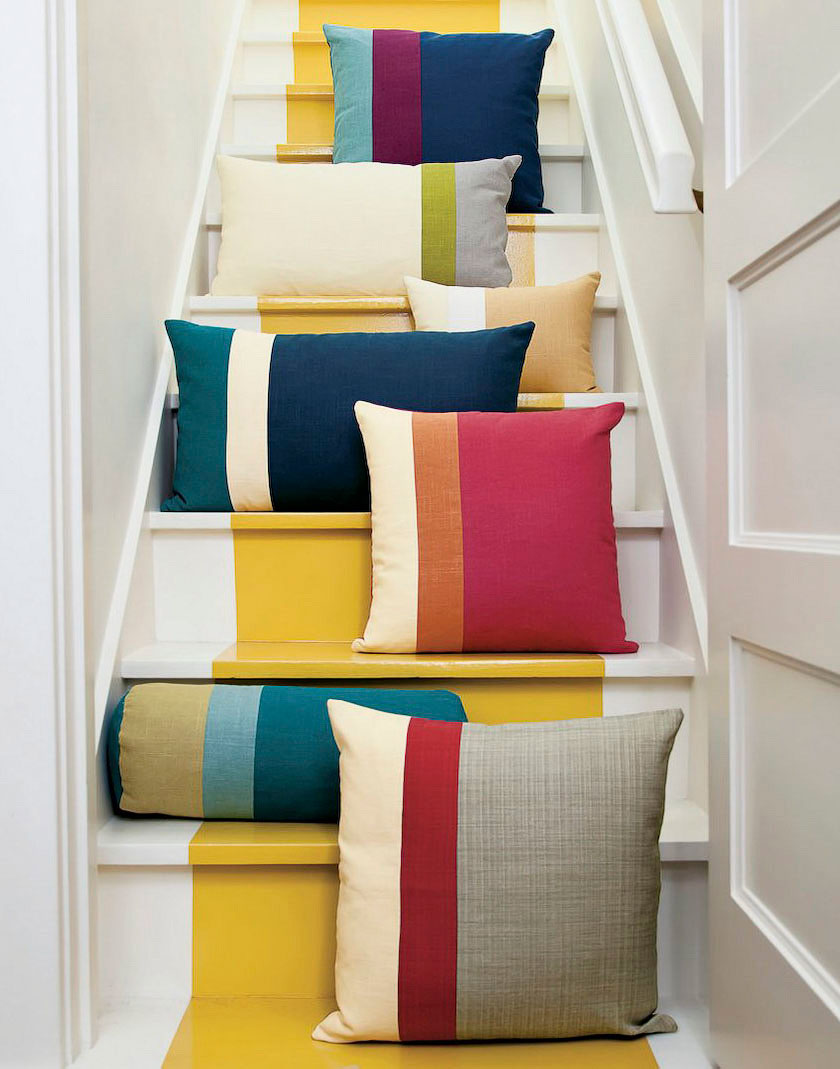 Color Block Pillows